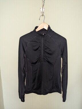 Adidas Black Women's Half-Zip Utility Jacket
